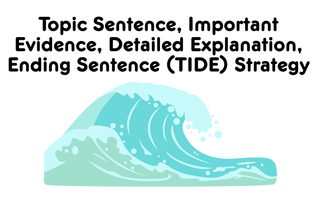 Topic, Important, Detailed, Ending (TIDE) Strategy